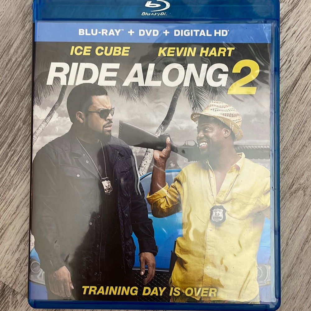 Ride Along 2 Movie DVD & Blu-ray 2016 PG-13 Ice Cube & Kevin Hart 1 hr 42 m